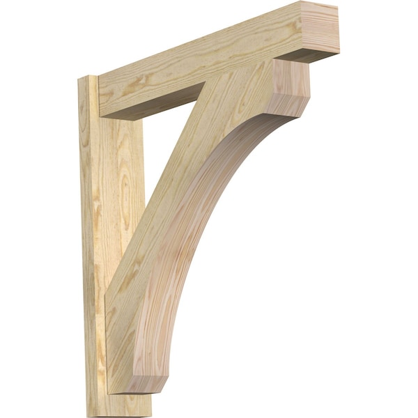 Ekena Millwork Legacy Block Rough Sawn Outlooker, Douglas Fir, 6"W x 32"D x 32"H OUT06X32X32LEC05RDF - main